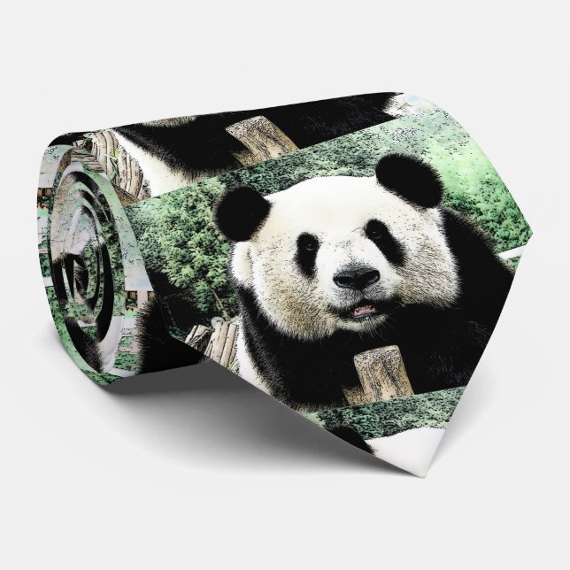 Gravata Panda (Rolled)