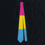 Gravata Pansexual da bandeira<br><div class="desc">Gravata pansexual da bandeira de LGBT.</div>