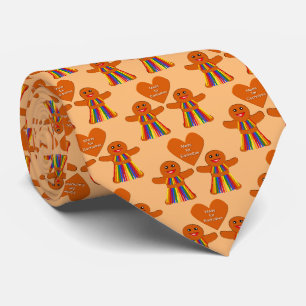 Gravata Pão de Natal lésbico Casal feminino