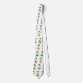 Gravata Papai noel havaiano