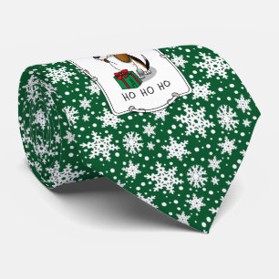 Gravata Papais noeis de Natal Cesto (tricolor 1)