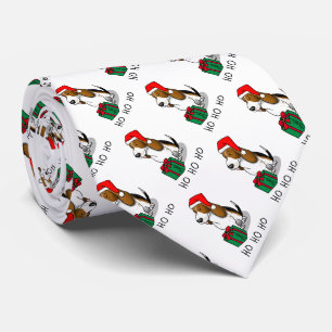 Gravata Papais noeis de Natal Cesto (tricolor 1)