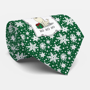 Gravata Papais noeis de Natal - Labrador Amarelo - Custa p