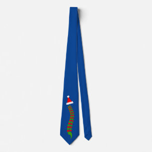 Gravata Papais noeis Spine Christmas Tie