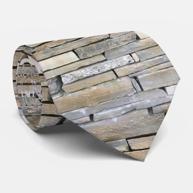 Gravata Parede de pedra (Rolled)