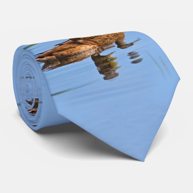 Gravata Pares de patos do pato selvagem (Rolled)