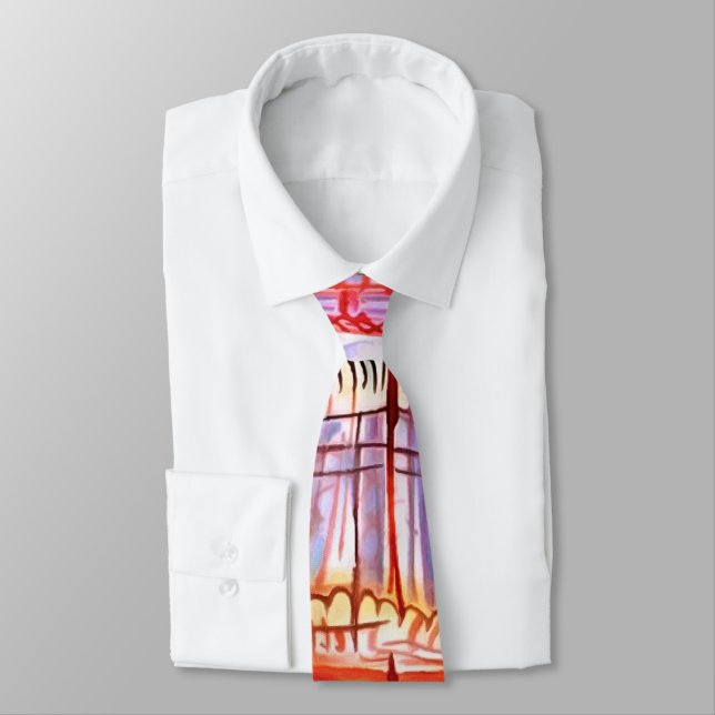 Gravata Paris Raoul Dufy Neck Tie (Amarrado)