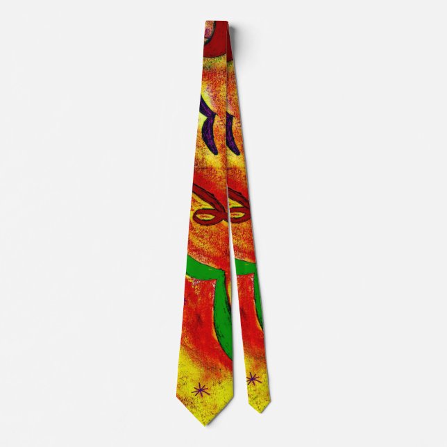 Gravata Parrot Curves Tie (Frente)