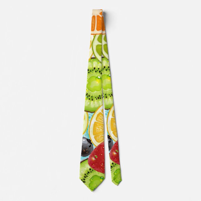 Gravata Partido de Combinação de frutas (Frente)