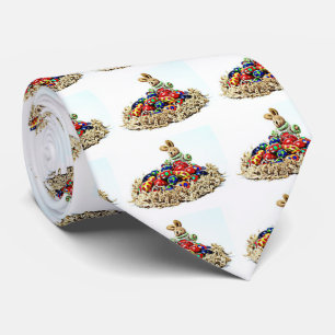 Gravata Páscoa Bunny Candy Nest