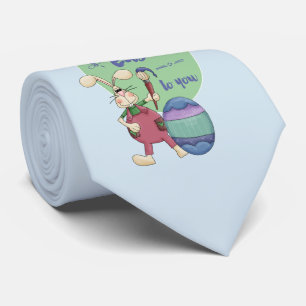 Gravata Páscoa de Hoppy para você, Coelho Artista