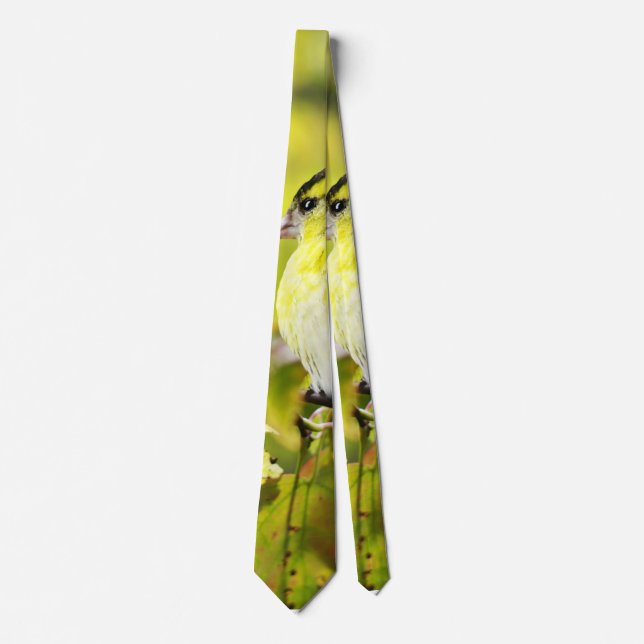 Gravata Pássaro no Amarelo (Frente)