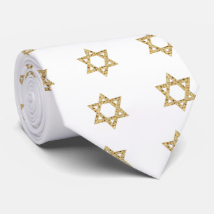 Gravata Passover Matzoh Star de David