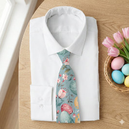 Gravata Pastel Easter Blooms Decorative