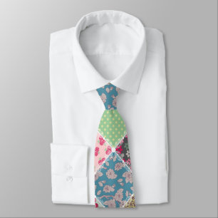 Gravata Pastel Floral Quilt Squares