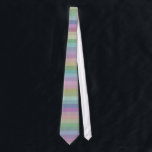 Gravata Pastel Rainbow Stripe<br><div class="desc">This is a pretty pastel pattern, with soft colored rainbow stripes.</div>