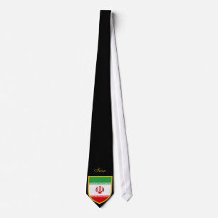 Gravata Patilha de Sinalizador do Irã Personalizada