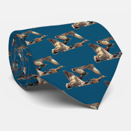 Gravata Patos-Alarme Voadores De Azul
