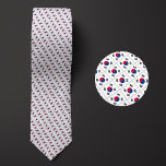 Gravata Pavilhão do padrão da Coreia do Sul<br><div class="desc">Flag of South Korea Pattern Necktie destaca as cores nacionais do país a distância,  empregando uma design inteligente e angular. Após uma inspeção mais atenta,  o padrão repetitivo,  sem descontinuidades,  de bandeiras minúsculas mostra a bandeira nacional do país de uma forma esteticamente agradável.</div>
