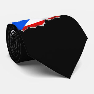 Gravata Pavilhão porto-riquenho clássico