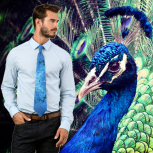 Gravata Pavock Blue Tie 