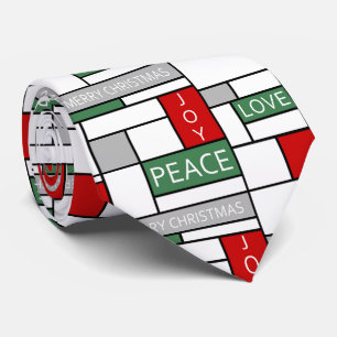 Gravata Paz, amor, alegria