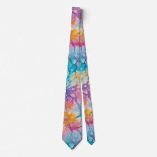 Gravata Paz Amor Tie-Dye