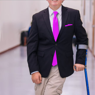 Gravata PCC Electric Violet 2 - AH2015 rosa