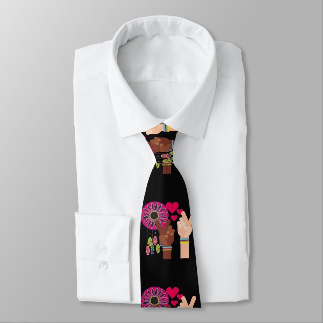 Gravata Peace Necktie (Amarrado)