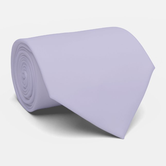 Gravata Peaceful Lilac Spring And Summer Solid Color (Rolled)
