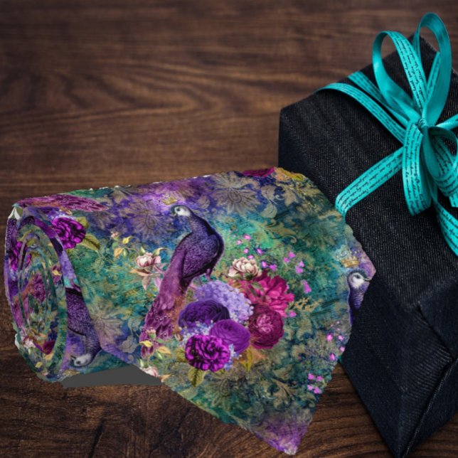 Gravata Peacock Peacock Royal Regal Necktie (Criador carregado)