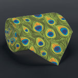 Gravata Peacock Tie Para Casamentos e Ocasiões Especiais<br><div class="desc">Art Deco Art Nouveau Peacock Wedding Tie.</div>