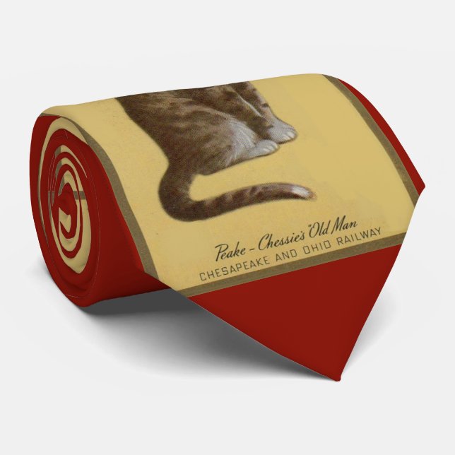 Gravata Peake, o Velho Homem de Chessie tomcat (Rolled)