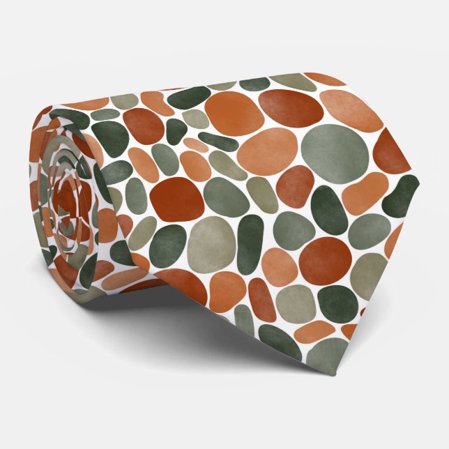 Gravata Pebreiras de Aquarela 270921 (Rolled)