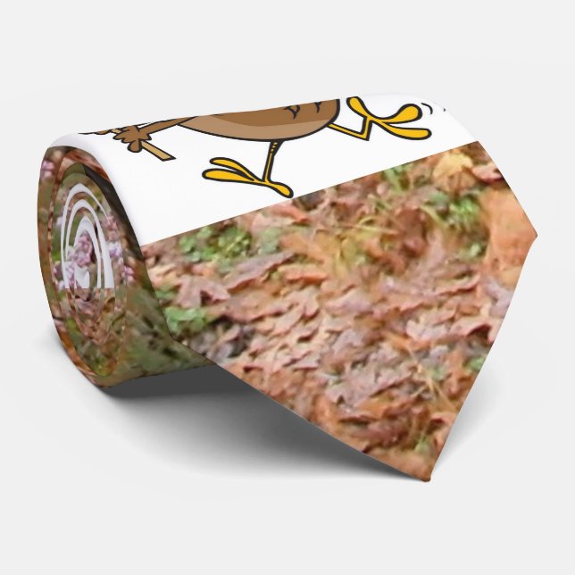 Gravata Pegando o Tie de Ação de Graças na Turquia (Rolled)