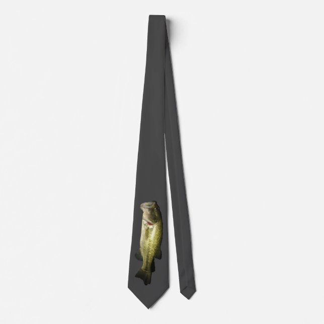 Gravata Peixe-Baixo Cinza Colmeia Elegante (Frente)