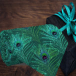 Gravata Penas de Peacock Penas Azuis Teal Pescoço Colar<br><div class="desc">Esta gravata maravilhosa apresenta penas de pássaros pavões de pavão azul-lacre. Perfeito para casamentos ou ocasiões formais.</div>