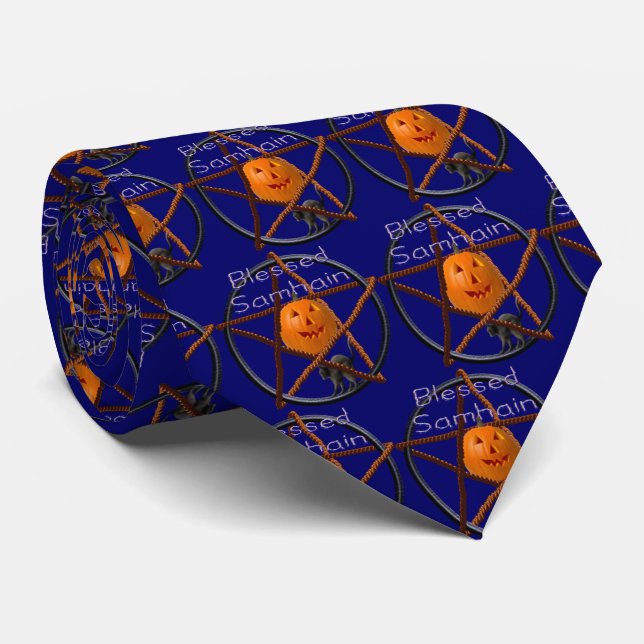 Gravata pentáculo de samhain (Rolled)