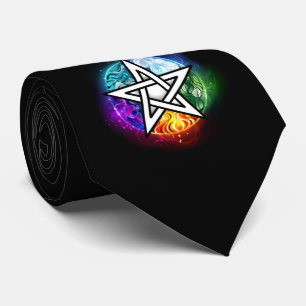 Gravata Pentagrama do Wiccan