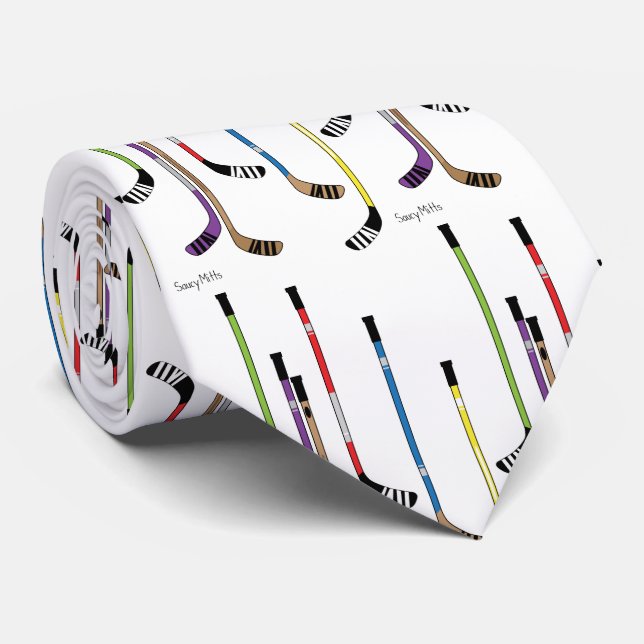 Gravata Pentes de hóquei (Rolled)