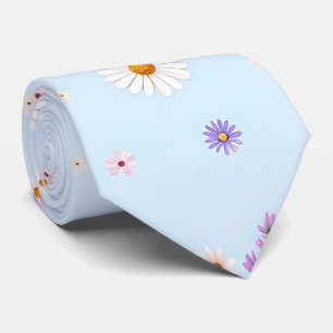 Gravata Pequenas Florações Lilás