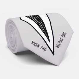 Gravata Personalizada Bauhaus Tuxedo Casamento