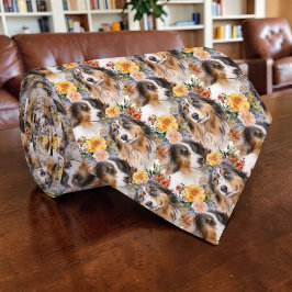 Gravata Personalizada Cachorro Aussie Amante Canin