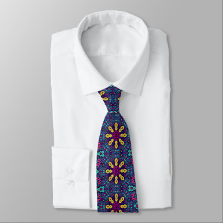Gravata Personalizada Colorida Retro – Moda Elegan