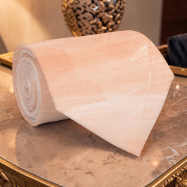 Gravata personalizada com aguarela em pêssego