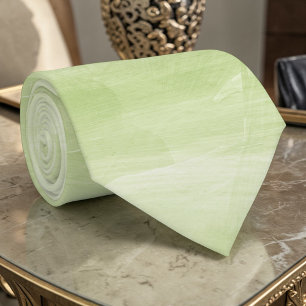 Gravata personalizada com aguarela verde lima clar