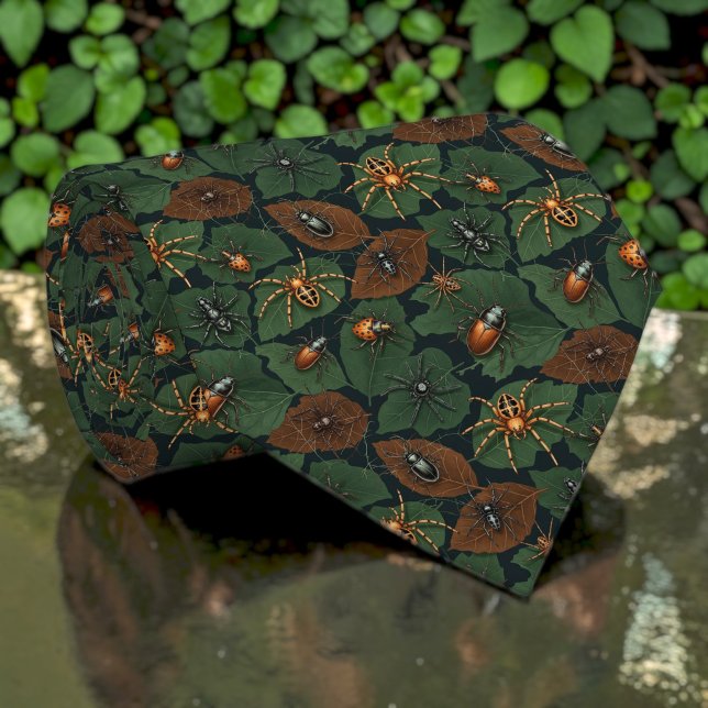 Gravata Personalizada com Estampa de Percevejo,Ins (Criador carregado)