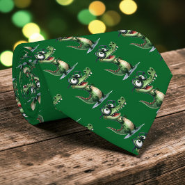 Gravata personalizada com jacaré caprichoso
