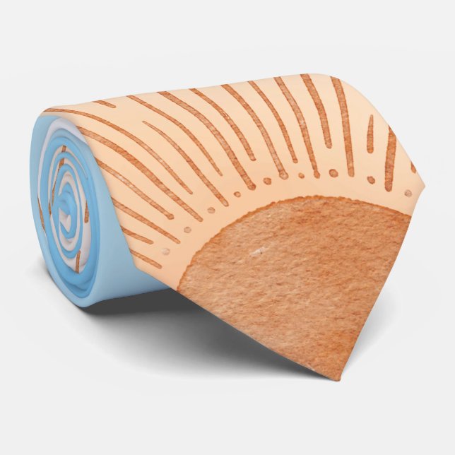 Gravata Personalizada com Retrato Sun (Rolled)