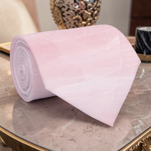 Gravata personalizada de água-forte rosa claro